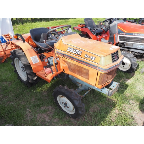 2014 - Kubota Bulltra B1-15DT compact tractor. Key in office