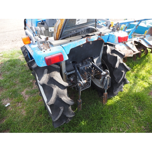 2016 - Iseki Sial TF153F compact tractor. Key in office