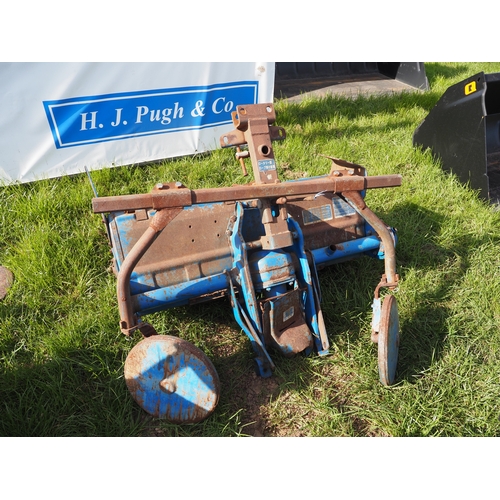 2027 - Iseki TU1500 4wd compact tractor and tiller. Key in office