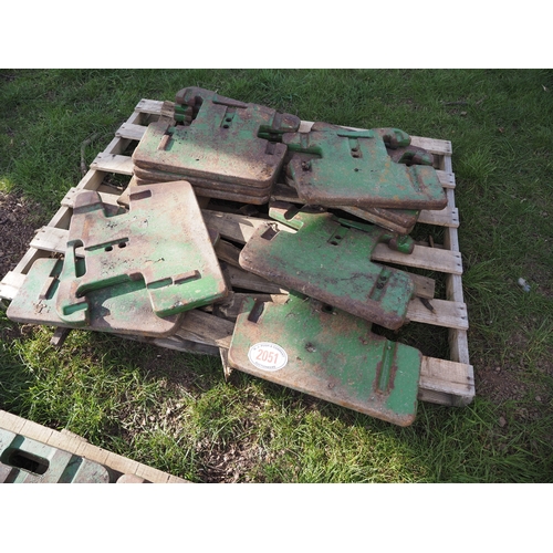 2051 - John Deere 30 series wafer weights - 10