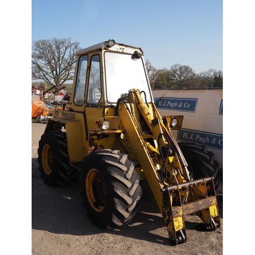 Kramer Allrad 412 loader. Runs but doesn't drive. Key in office