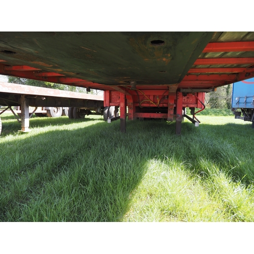 3002 - SDC step frame artic trailer 40ft. 2016