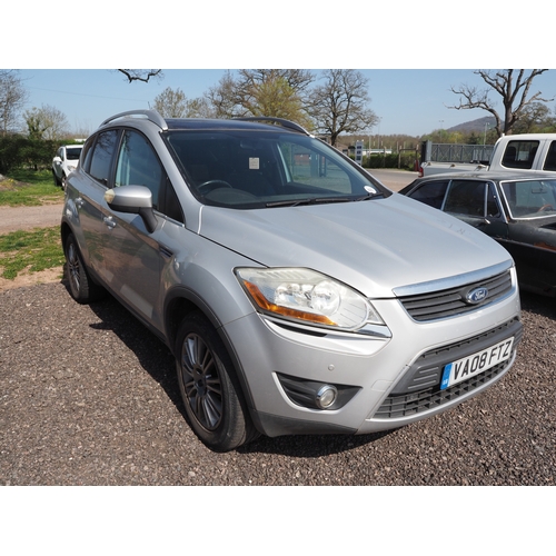 3023 - Ford Kuga TDCI. Runs. Showing 88,885 miles. MOT until 13/09/26. Reg. VA08 FTZ. V5 and key in office