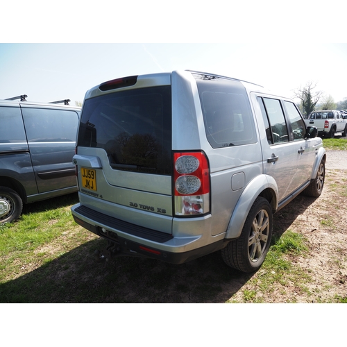 3029 - Land Rover Discovery 4, 3.0L. Automatic. Runs. Showing 162,656 miles. MOT until 28/04/26. Reg. JJ59 ... 