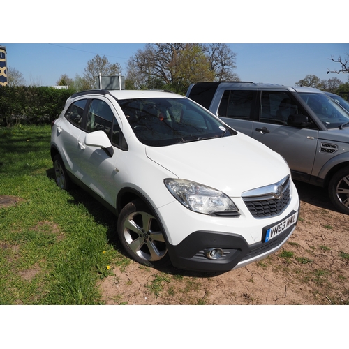 3030 - Vauxhall Mokka Trubo X. Runs. Showing 89,913 miles. MOT until 25/06/26. Reg. VN63 MWL. V5 and key in... 