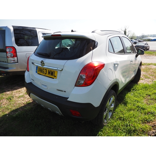 3030 - Vauxhall Mokka Trubo X. Runs. Showing 89,913 miles. MOT until 25/06/26. Reg. VN63 MWL. V5 and key in... 