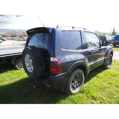 3032 - Mitsubishi Commercial Shogun. Runs. Showing 187,753 miles. MOT until 07/05/26. Reg. DN03 HZP. Key an... 