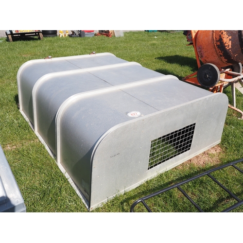 Rear top truck box 7ft and van ladder