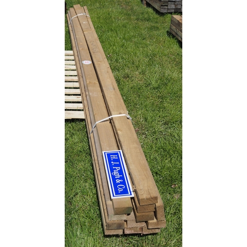 1202 - Sawn timber 16ft x3½