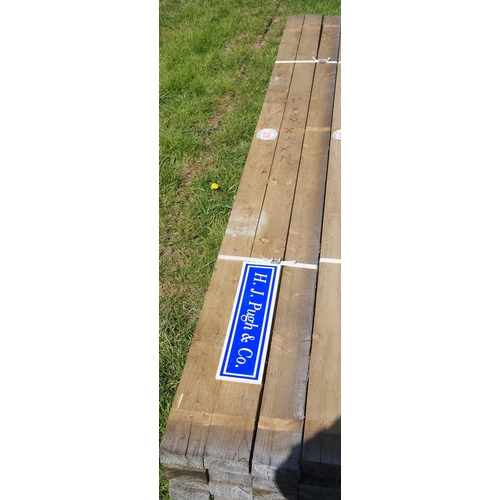 1216 - Sawn timber 10ft x4