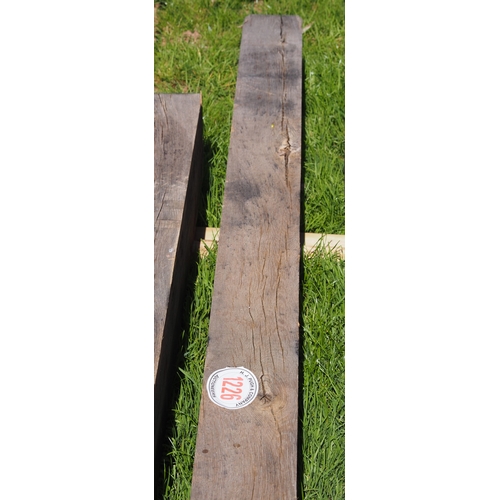 1226 - Oak beam 3.13m x150x150 - 1