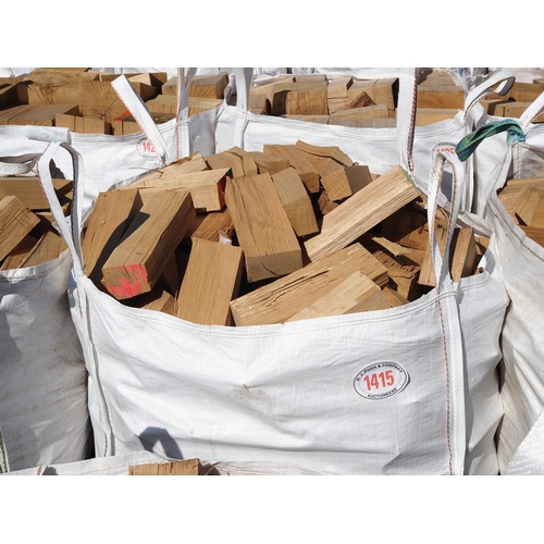 Split oak offcuts