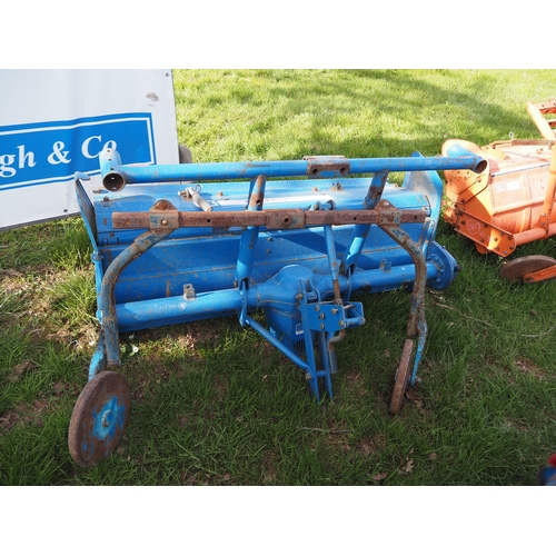 2015 - Iseki TL2100 compact tractor and tiller. Key in office