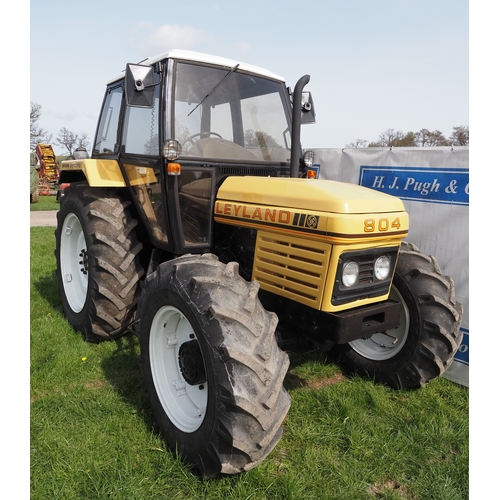 Leyland 804 tractor. 1981. Runs and drives. Light restoration 12 years ...