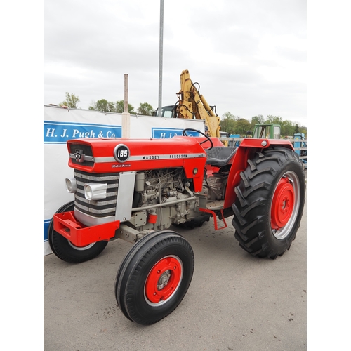 Massey Ferguson 185 Multi Power tractor. Runs and drives. Restored ...