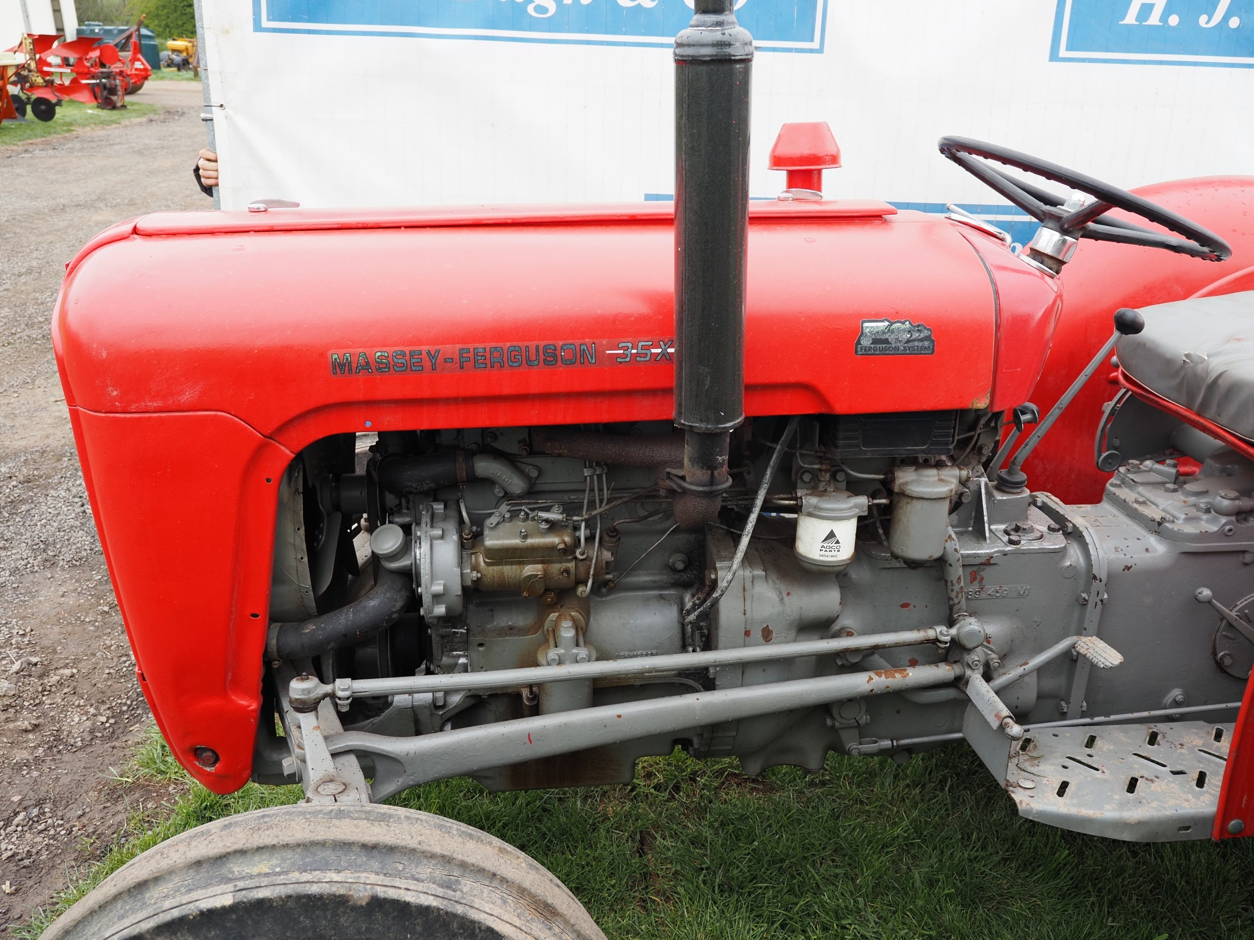 Massey Ferguson 35X tractor. Runs and drives. Serial no. SNMY 314883 ...