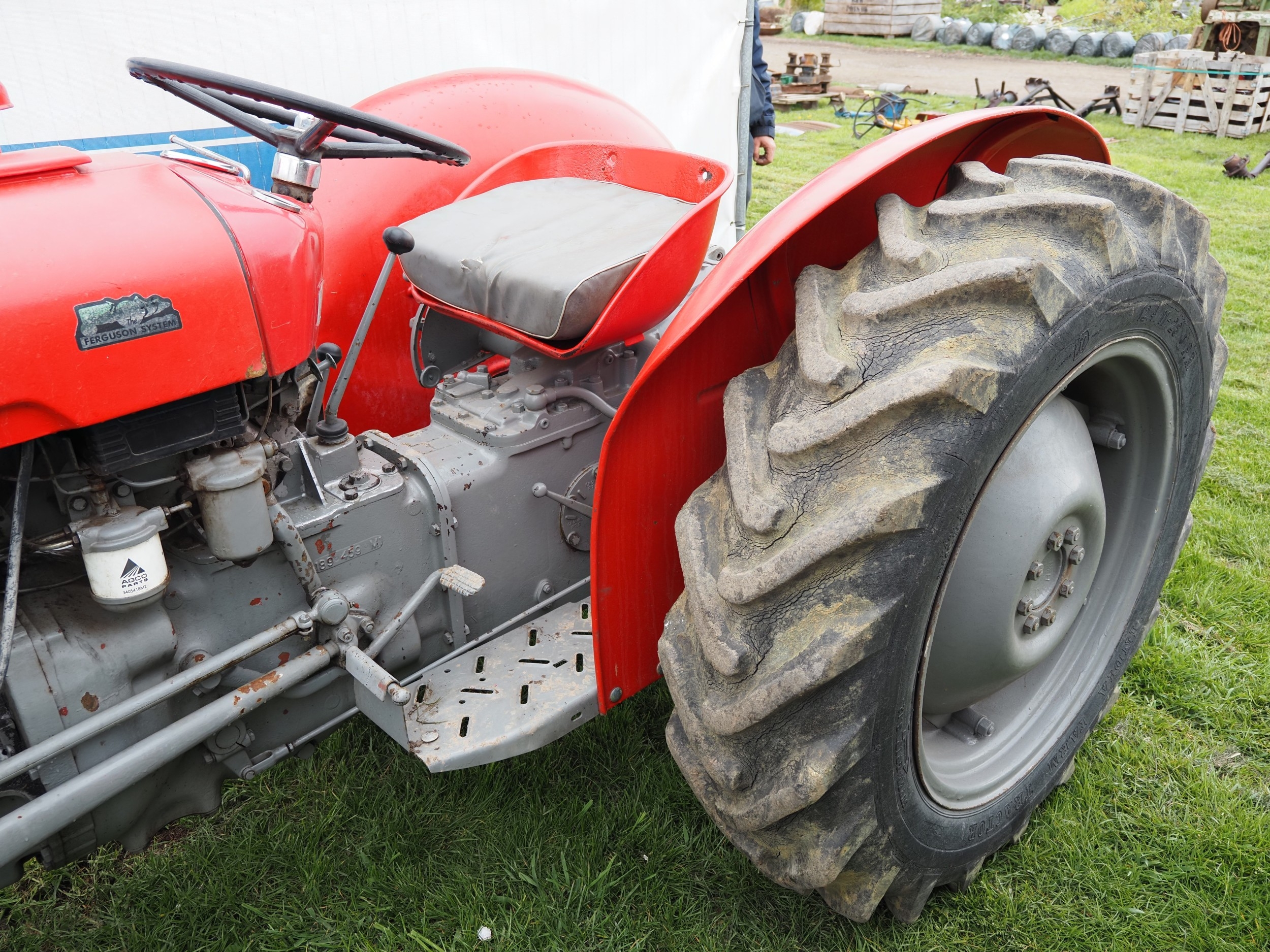 Massey Ferguson 35X tractor. Runs and drives. Serial no. SNMY 314883 ...