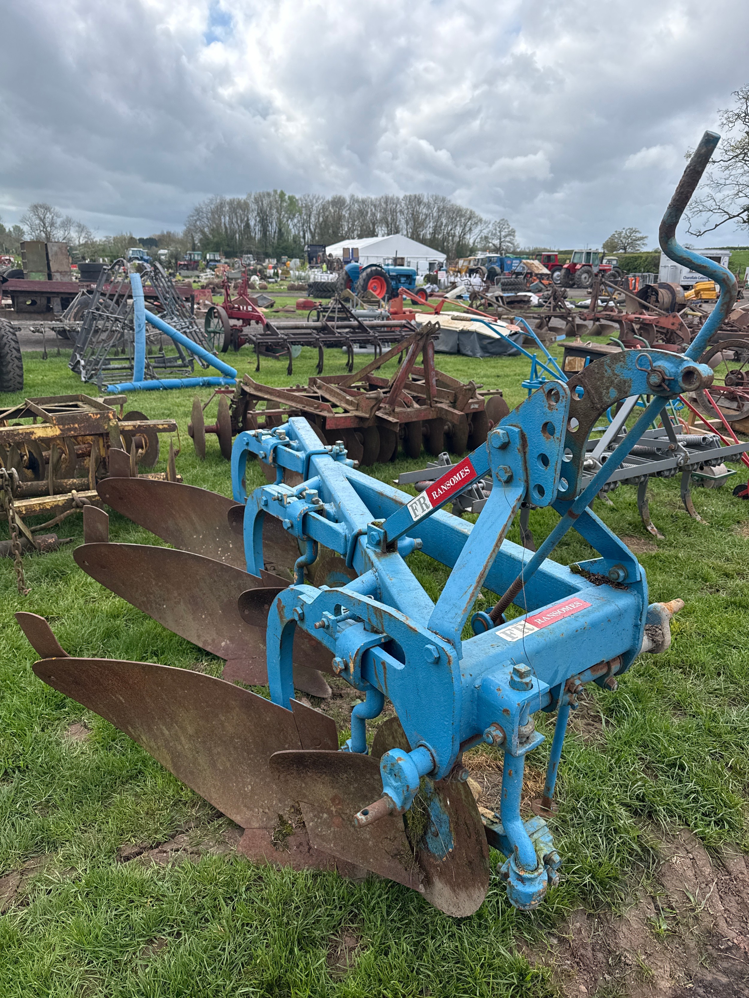 Ransomes 3 Furrow Plough