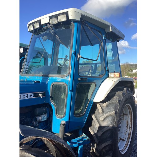 Ford 6410 4WD tractor. Runs and drives. Fitted with front weight frame ...