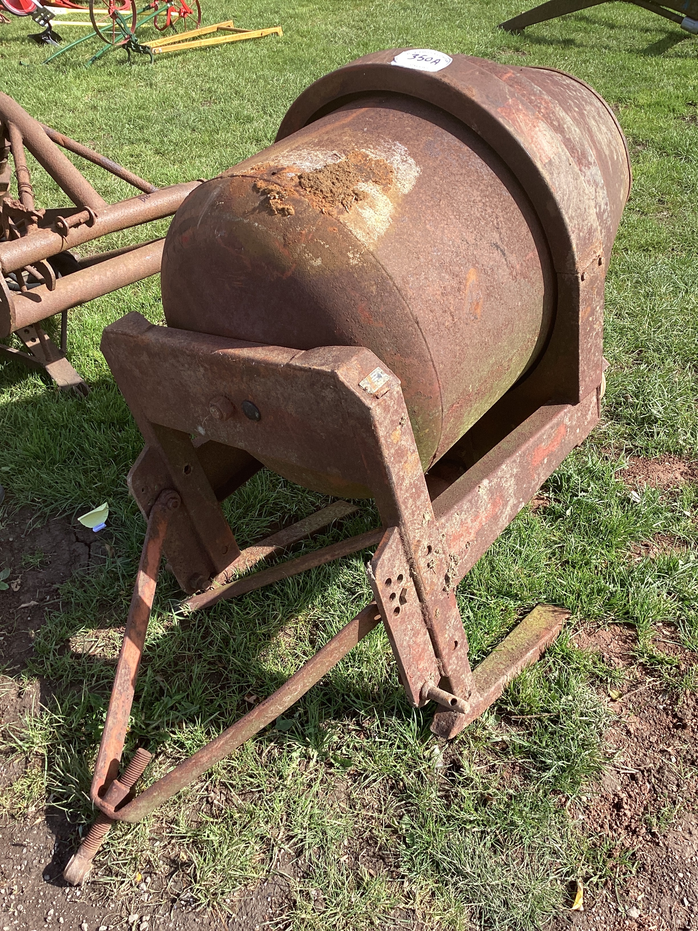 Bamlett rear mounted cement mixer