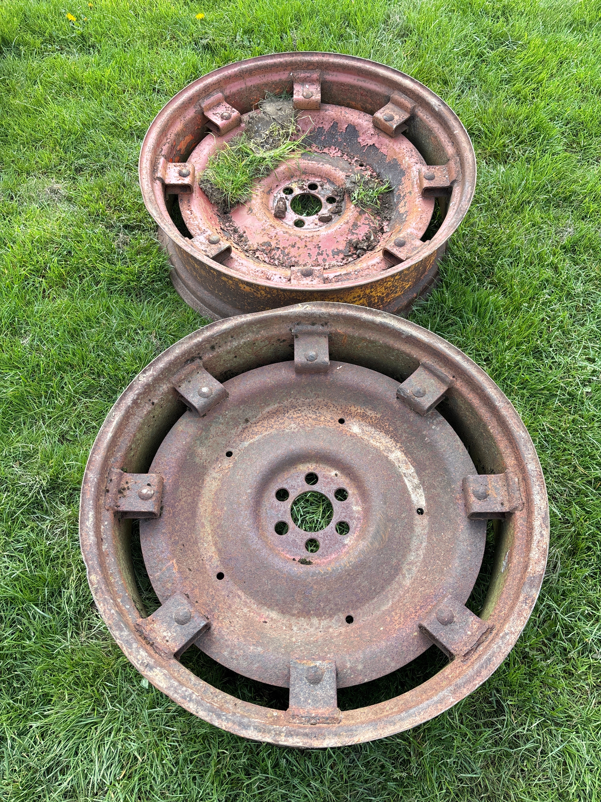 Fordson Major rear wheels