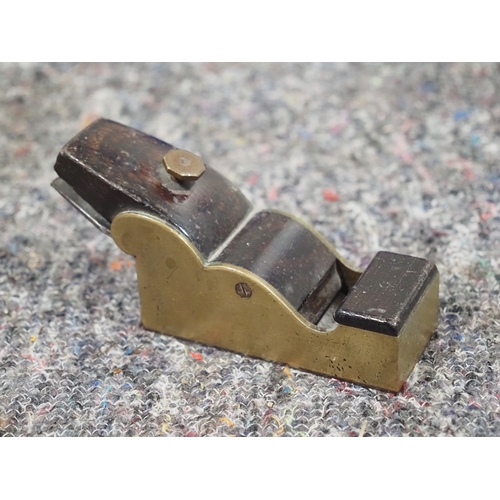 232 - Brass chariot plane with Buck iron