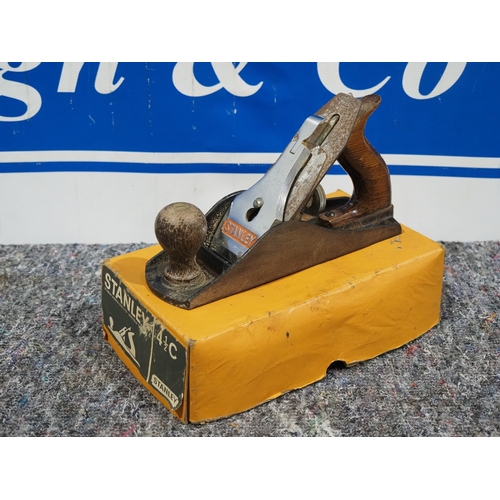 237 - Stanley No.4½C corrugated plane in original box