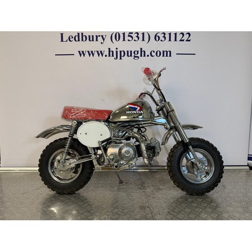 20 - Honda Z50RD 'Christmas special' monkey bike. 1986. 50cc
Frame No. JH2AB020CGS703412
Engine No. AB02E... 