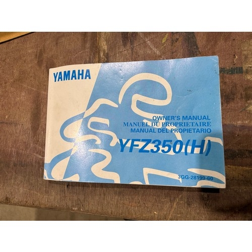 26 - Yamaha YFZ350(H) Banshee quad. 1996
Frame No. 3GG-107749
Engine No. 3GG-106678
Has not been run for ... 