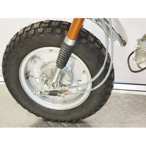11 - Honda CT70 trails bike. 1970. 72cc
Frame No. CT70-209156
Engine No. CT70E209020
Engine turns over wi... 
