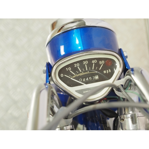 12 - Honda CT70 trails bike. 1971. 72cc
Frame No. CT70-285216
Engine No. CT70E285000
Engine turns over wi... 