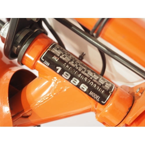 19 - Honda Z50R monkey bike. 1986. 50cc
Frame No. AB0204GS709306
Engine No. AB02E-5709235
Has not been ru... 