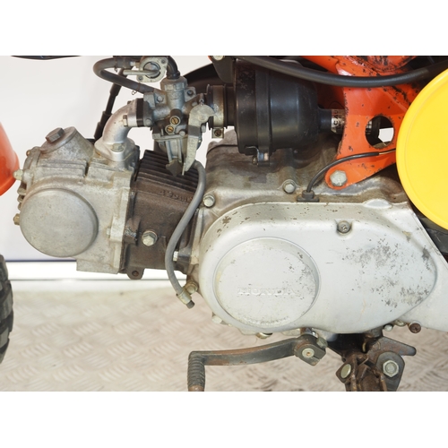 17 - Honda Z50R monkey bike. 1984. 50cc
Frame No. AB0205ES504512
Engine No. AB02E-5504498
Has not been ru... 