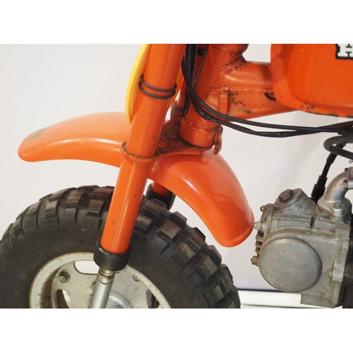 17 - Honda Z50R monkey bike. 1984. 50cc
Frame No. AB0205ES504512
Engine No. AB02E-5504498
Has not been ru... 