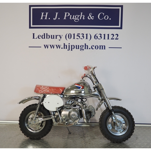 20 - Honda Z50RD 'Christmas special' monkey bike. 1986. 50cc
Frame No. JH2AB020CGS703412
Engine No. AB02E... 