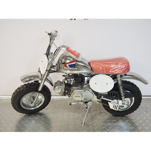 20 - Honda Z50RD 'Christmas special' monkey bike. 1986. 50cc
Frame No. JH2AB020CGS703412
Engine No. AB02E... 