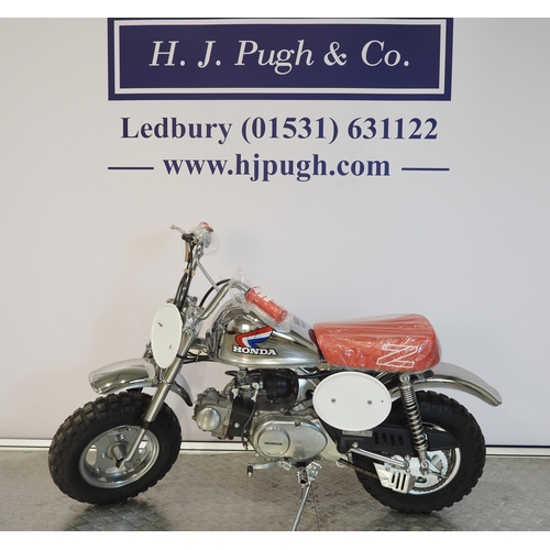 20 - Honda Z50RD 'Christmas special' monkey bike. 1986. 50cc
Frame No. JH2AB020CGS703412
Engine No. AB02E... 