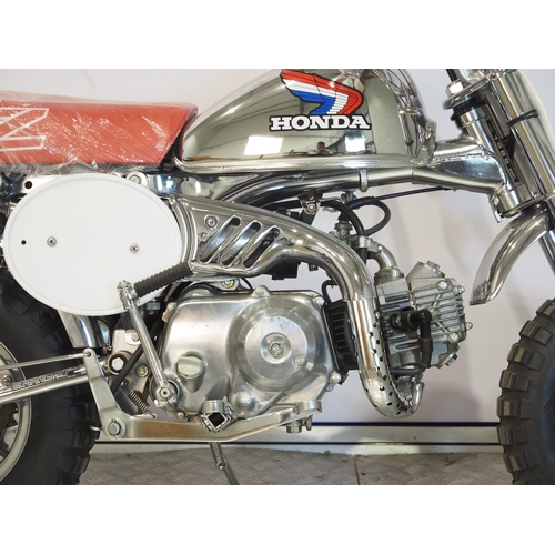 20 - Honda Z50RD 'Christmas special' monkey bike. 1986. 50cc
Frame No. JH2AB020CGS703412
Engine No. AB02E... 