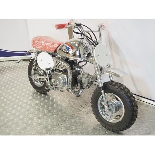 20 - Honda Z50RD 'Christmas special' monkey bike. 1986. 50cc
Frame No. JH2AB020CGS703412
Engine No. AB02E... 