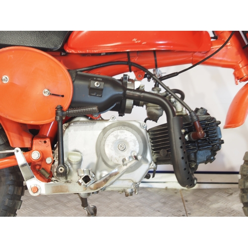 22 - Honda Z50R monkey bike. 50cc
Engine No. AB02E-5110966
Cracked engine case. 
Engine turns over with c... 