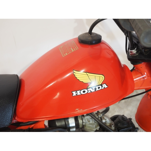 22 - Honda Z50R monkey bike. 50cc
Engine No. AB02E-5110966
Cracked engine case. 
Engine turns over with c... 