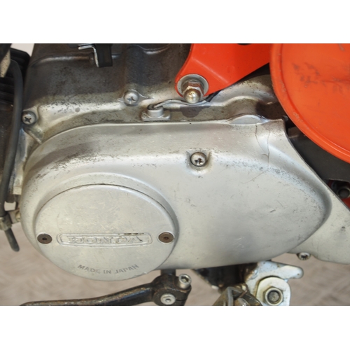 22 - Honda Z50R monkey bike. 50cc
Engine No. AB02E-5110966
Cracked engine case. 
Engine turns over with c... 