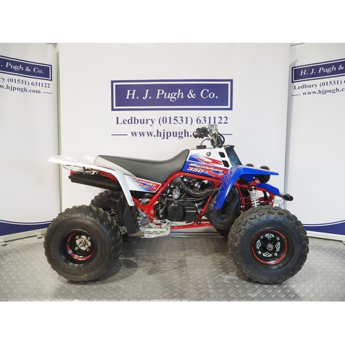 25 - Yamaha YFZ350 Banshee quad. 2011. 347cc
Frame No. JY43GG031BC074460
Engine No. 3GG-300995
Runs and r... 