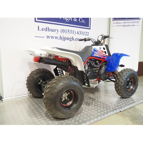 25 - Yamaha YFZ350 Banshee quad. 2011. 347cc
Frame No. JY43GG031BC074460
Engine No. 3GG-300995
Runs and r... 