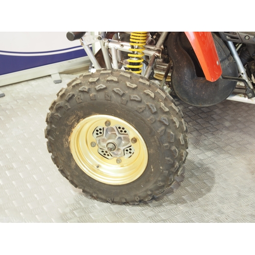 26 - Yamaha YFZ350(H) Banshee quad. 1996
Frame No. 3GG-107749
Engine No. 3GG-106678
Has not been run for ... 