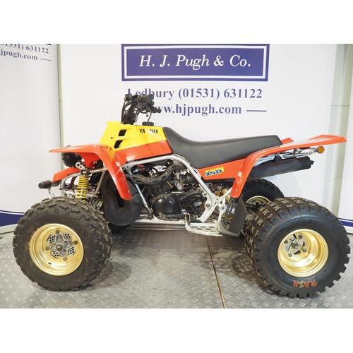 26 - Yamaha YFZ350(H) Banshee quad. 1996
Frame No. 3GG-107749
Engine No. 3GG-106678
Has not been run for ... 