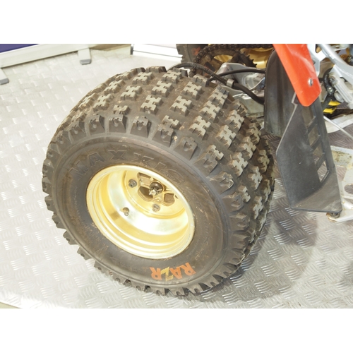 26 - Yamaha YFZ350(H) Banshee quad. 1996
Frame No. 3GG-107749
Engine No. 3GG-106678
Has not been run for ... 
