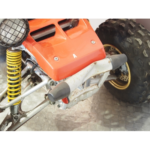 26 - Yamaha YFZ350(H) Banshee quad. 1996
Frame No. 3GG-107749
Engine No. 3GG-106678
Has not been run for ... 