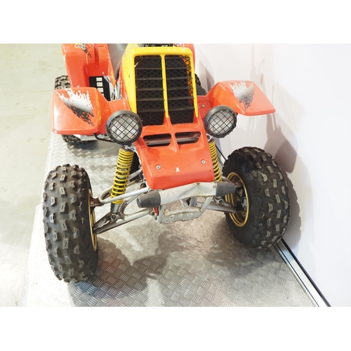 26 - Yamaha YFZ350(H) Banshee quad. 1996
Frame No. 3GG-107749
Engine No. 3GG-106678
Has not been run for ... 