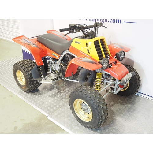 26 - Yamaha YFZ350(H) Banshee quad. 1996
Frame No. 3GG-107749
Engine No. 3GG-106678
Has not been run for ... 